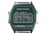 Часы Электроника ЧН-55 хр зеленые